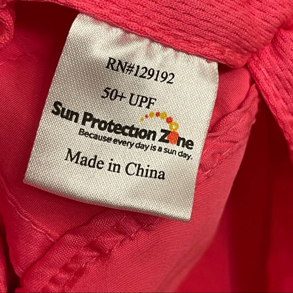 Sun Protection Zone Kids UPF 50+ Hot Pink Hat